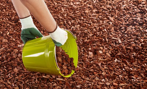 Wood Chip Landscaping in Clearfield