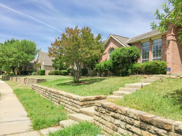 Sloped Yard Landscaping in Clearfield