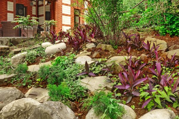 Rock Garden Landscaping in Clearfield