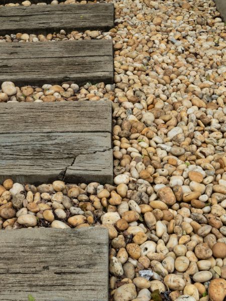 Pea Rock Installation in Clearfield
